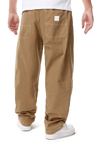 Mass DNM spodnie Pants Craft Baggy Fit - beżowe