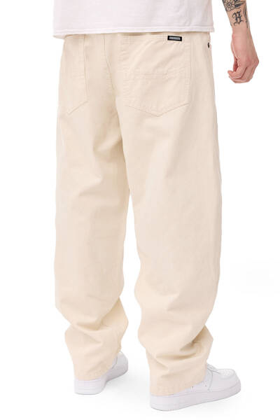 Mass DNM spodnie Pants Slang Baggy Fit - off white