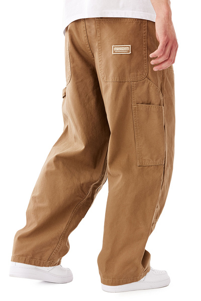 Mass DNM spodnie Pants Worker Extra Baggy Fit - beżowe