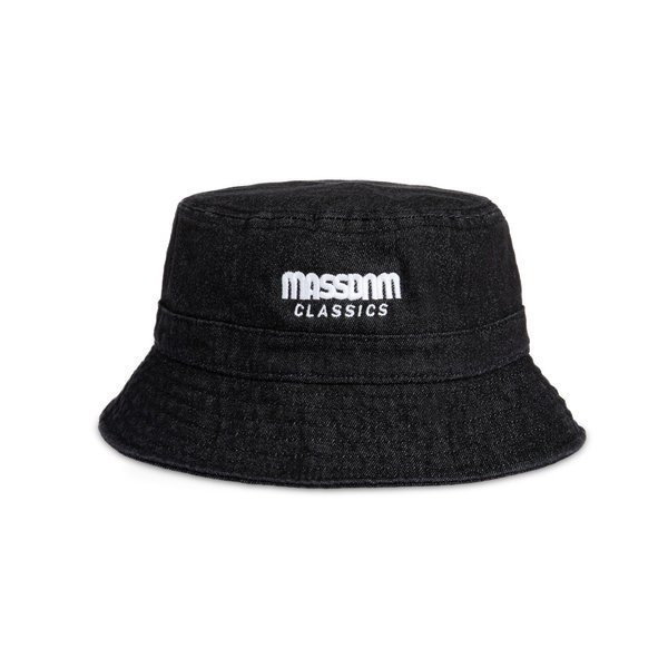 Mass Denim kapelusz Classics Bucket Hat - czarny denim