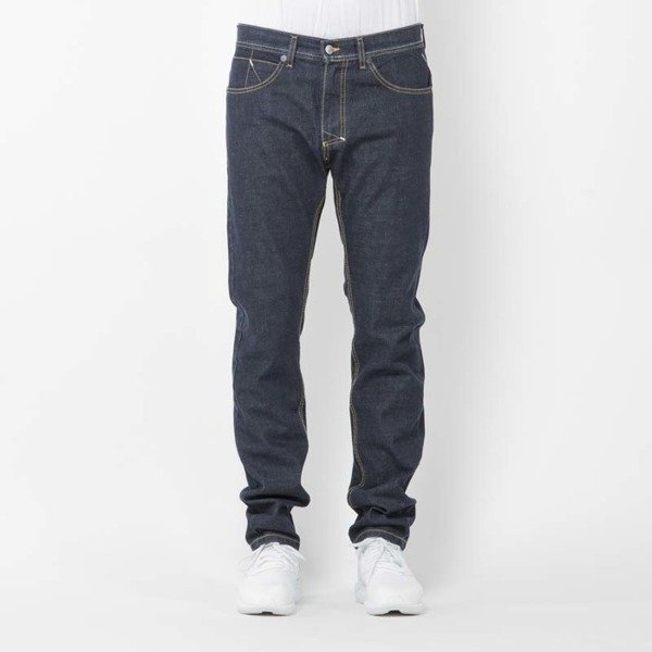 Mass Denim spodnie jeans Flip tapered fit rinse SS2017